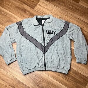 Gray and Black Men's Jacket